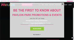 Desktop Screenshot of pavilion-park.com